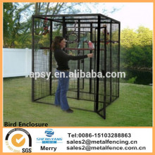 5X8 dividido birdcage gaiola suncatcher secional bird enclosure